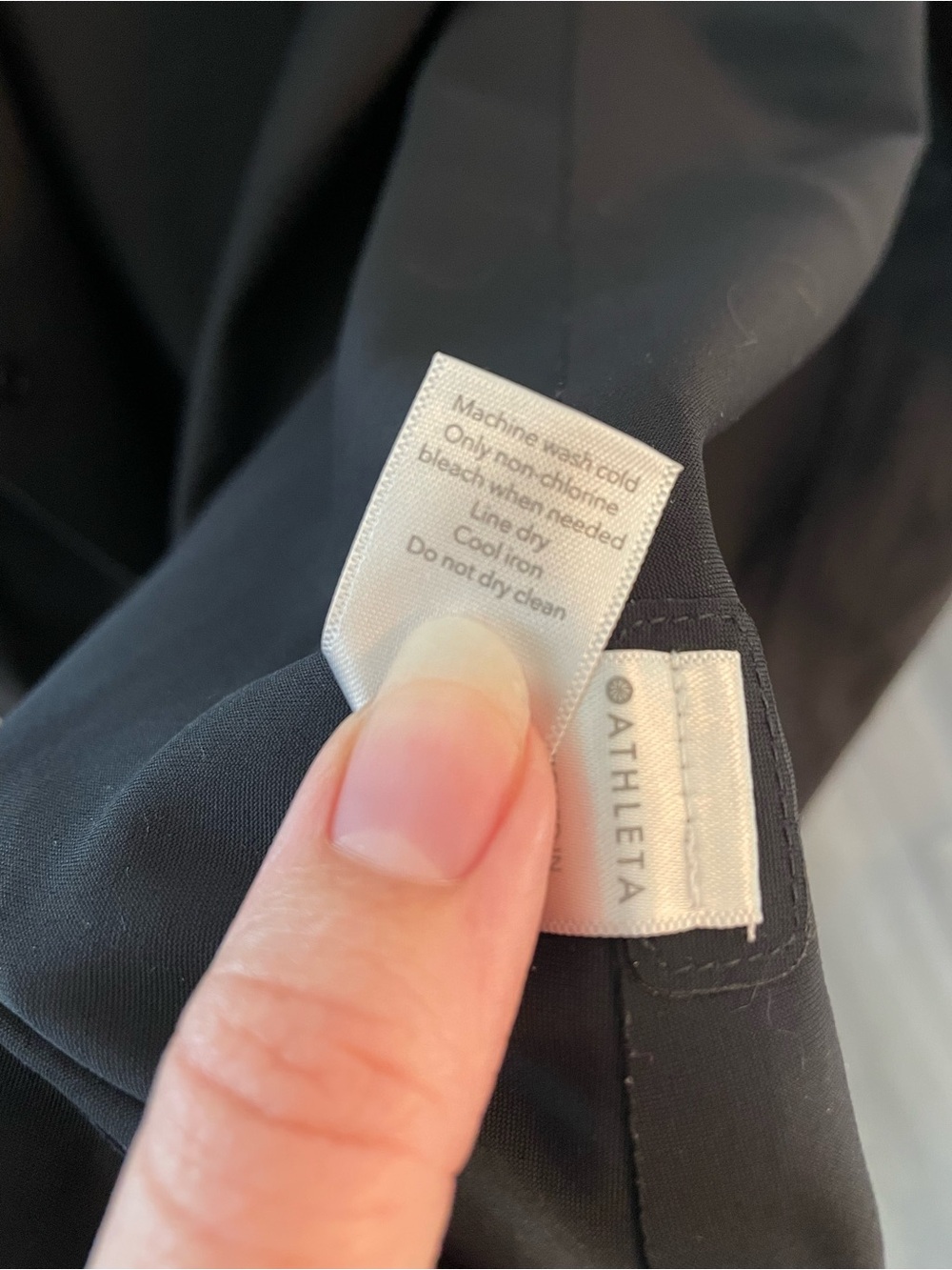 Athleta Sporty Women's Blazer Jacket | Minimalist Athleisure | Black Size 16 - Picture 9 of 11